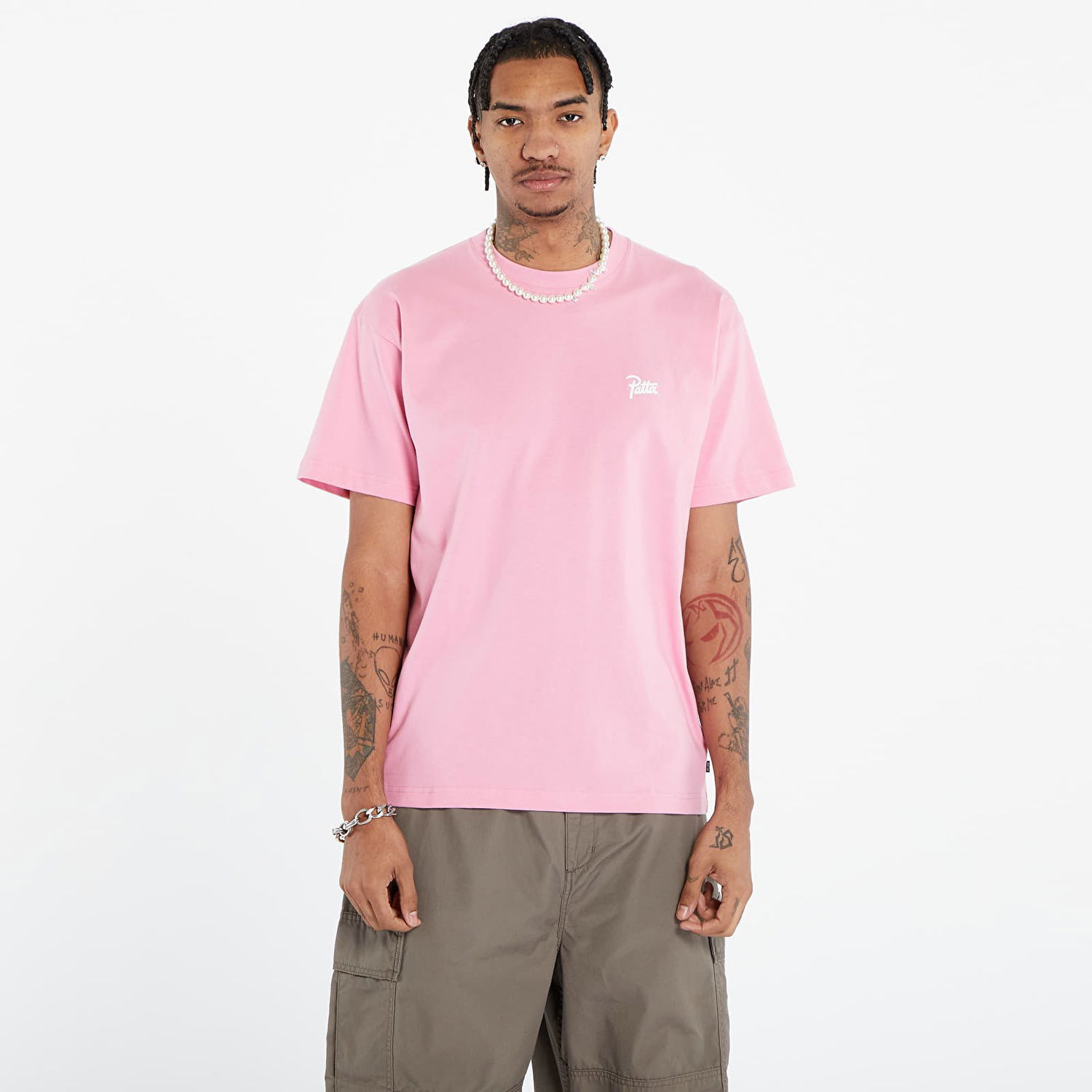 Tričko Patta Animal T-Shirt Ružová | AW23-ANIMAL-TS-003, 0