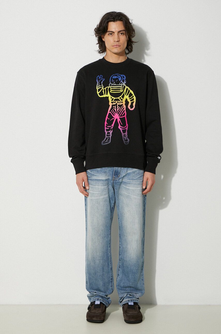 Mikina BILLIONAIRE BOYS CLUB Crewneck Sweatshirt With Print Čierna | B24228, 1