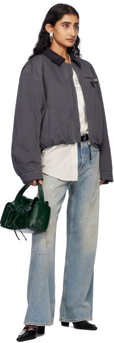 Džínsy Acne Studios Acne Studios Loose Fit Jeans Modrá | A00512-, 3