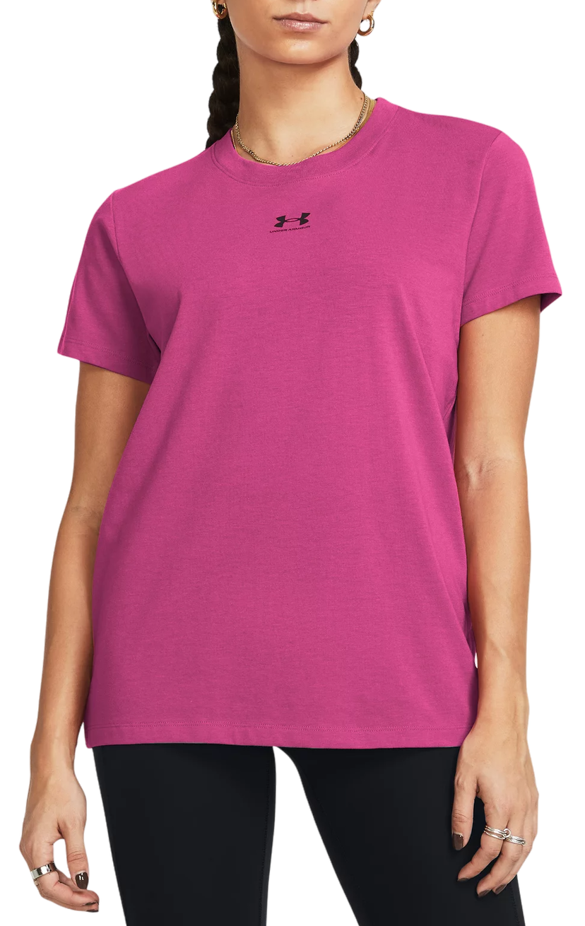 Tričko Under Armour T-Shirt Campus Core Ružová | 1383648-686