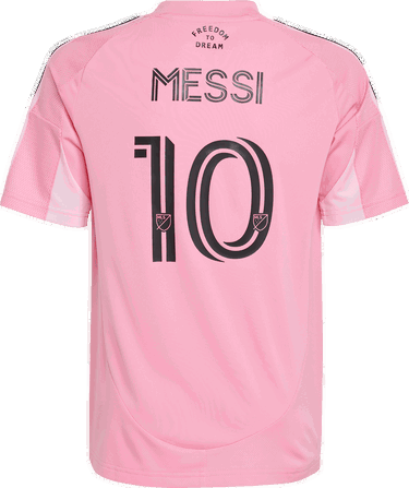 Dres adidas Performance Inter Miami CF 25/26 Messi Kids' Home Jersey Ružová | JI6816, 1