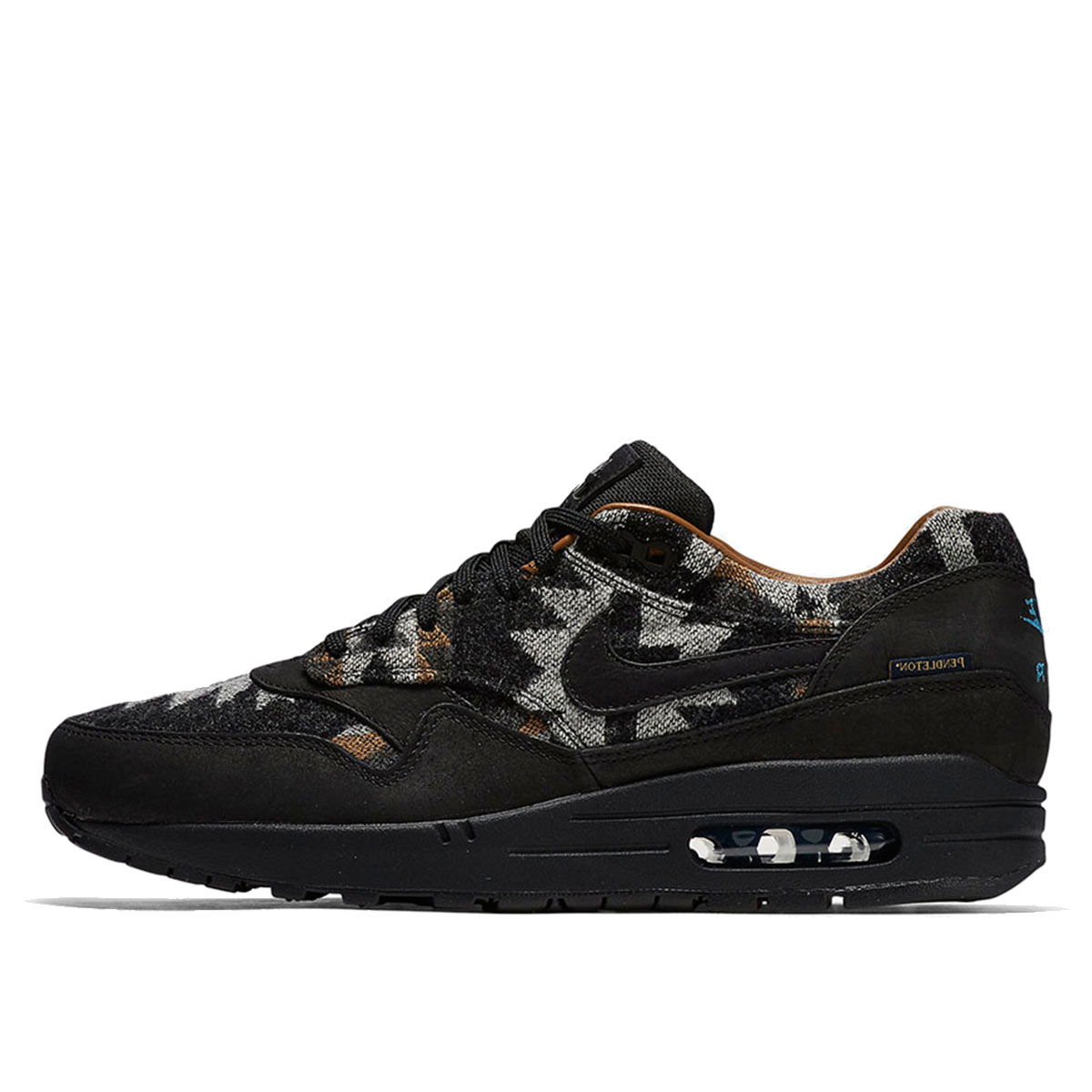 Tenisky a topánky Nike Air Max 1 QS Pendleton Čierna | 825861-004, 0