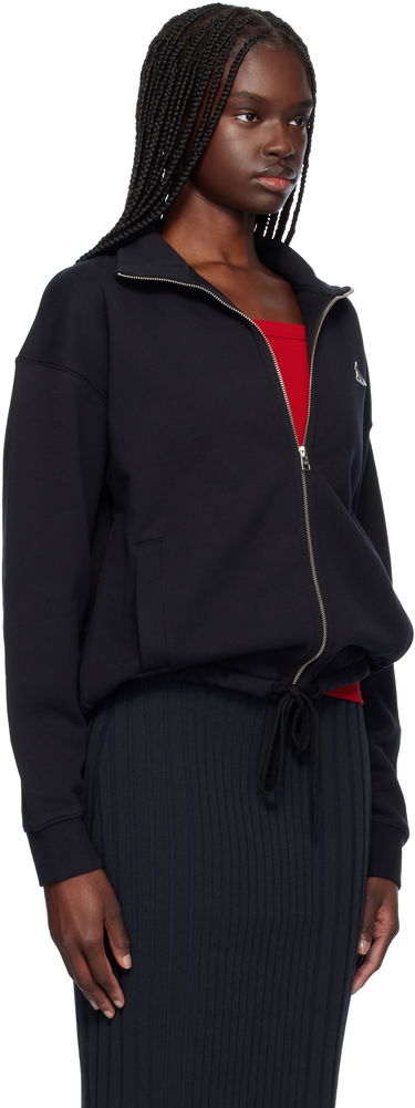 Mikina MAISON KITSUNÉ Maison Kitsuné Baby Fox Patch Zip-Up Sweatshirt Zelené | OW02132KM0325, 4