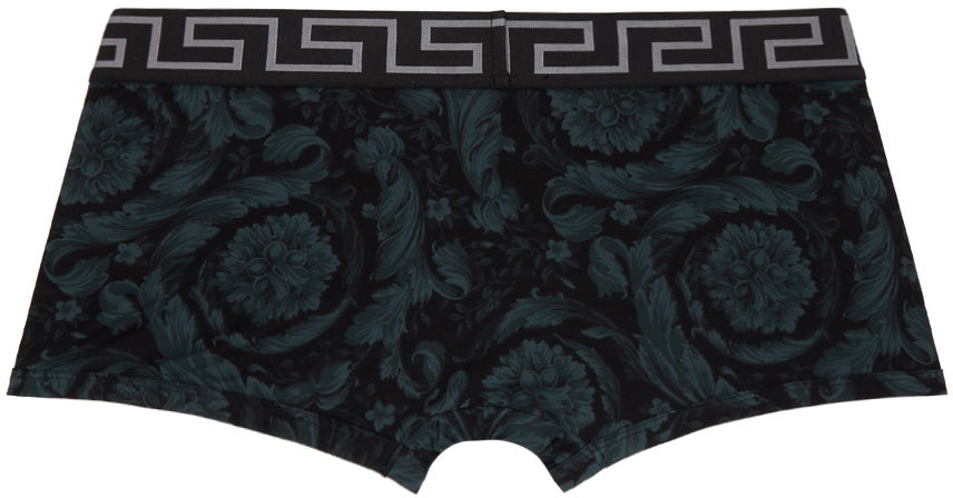 Boxerky Versace Barocco Boxers Čierna | 1000957_1A11188, 1