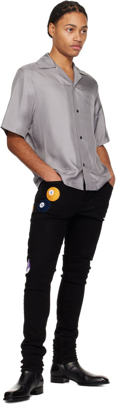 Džínsy AMIRI AMIRI Pool Ball Skinny Jeans Čierna | AMDNSY1129, 3
