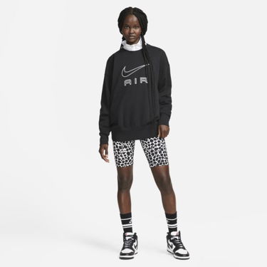 Mikina Nike Air Fleece Crew Sweatshirt Čierna | DQ6567-010, 1