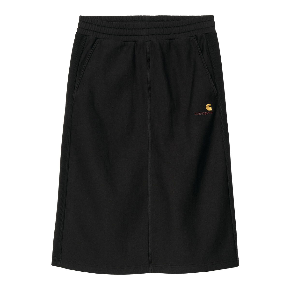 Sukňa Carhartt WIP American Script Sweat Skirt Čierna | I034491_8, 0