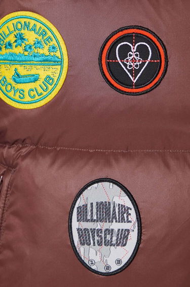 Vesta BILLIONAIRE BOYS CLUB Billionaire Boys Club Patches Down Filled Vest Hnedá | B23306, 5