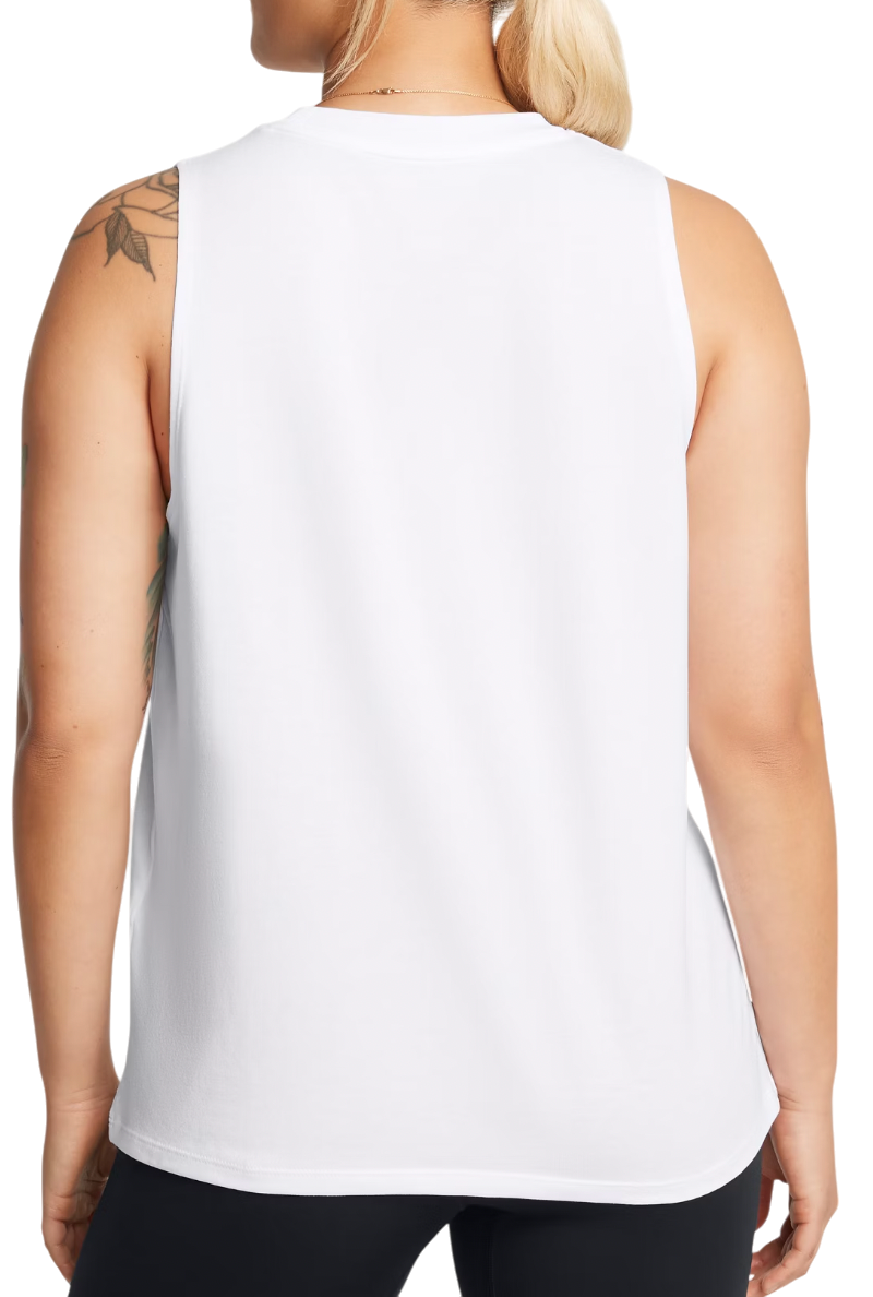Tielko Under Armour Rival Muscle Tank Biela | 1383659-100, 1
