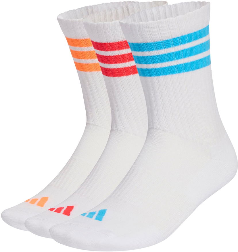 Ponožky adidas Originals Crew 3-Pack Socks Rôznofarebný | kc9637
