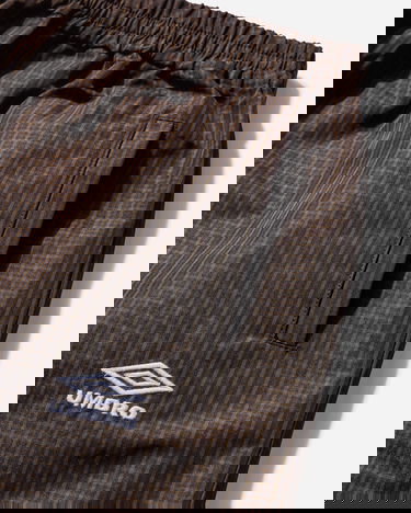 Tepláky Umbro Mini Check Double Knee Pants Hnedá | UBMW0148FA102 BRW0022, 3