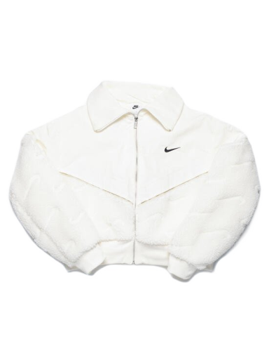 Bunda Nike Icon Clash Fleece Jacket Biela | DD5092-133