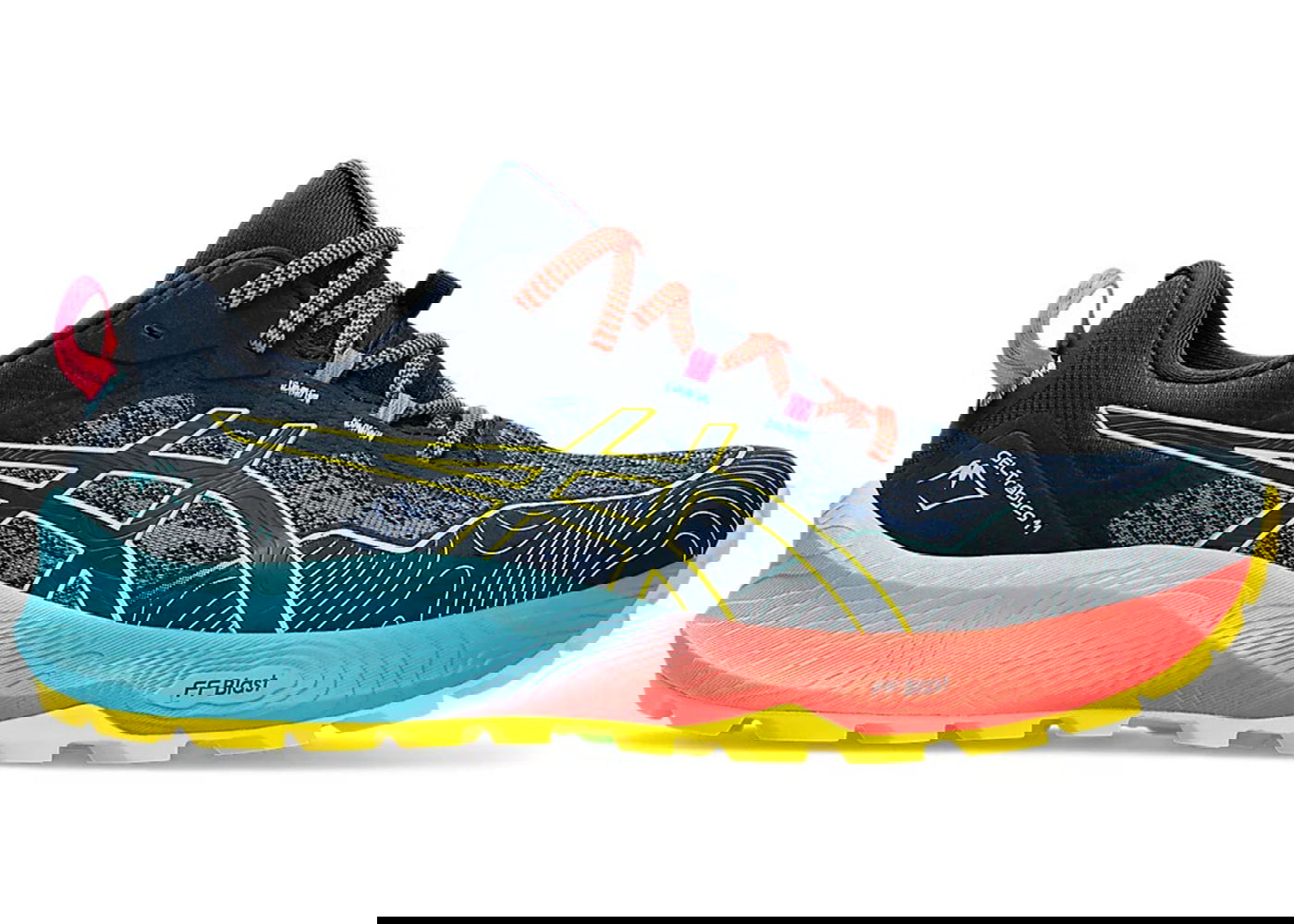 Tenisky a topánky Asics Gel-Trabucco 11 French Blue Vibrant Yellow Čierna | 1011B605-401, 0