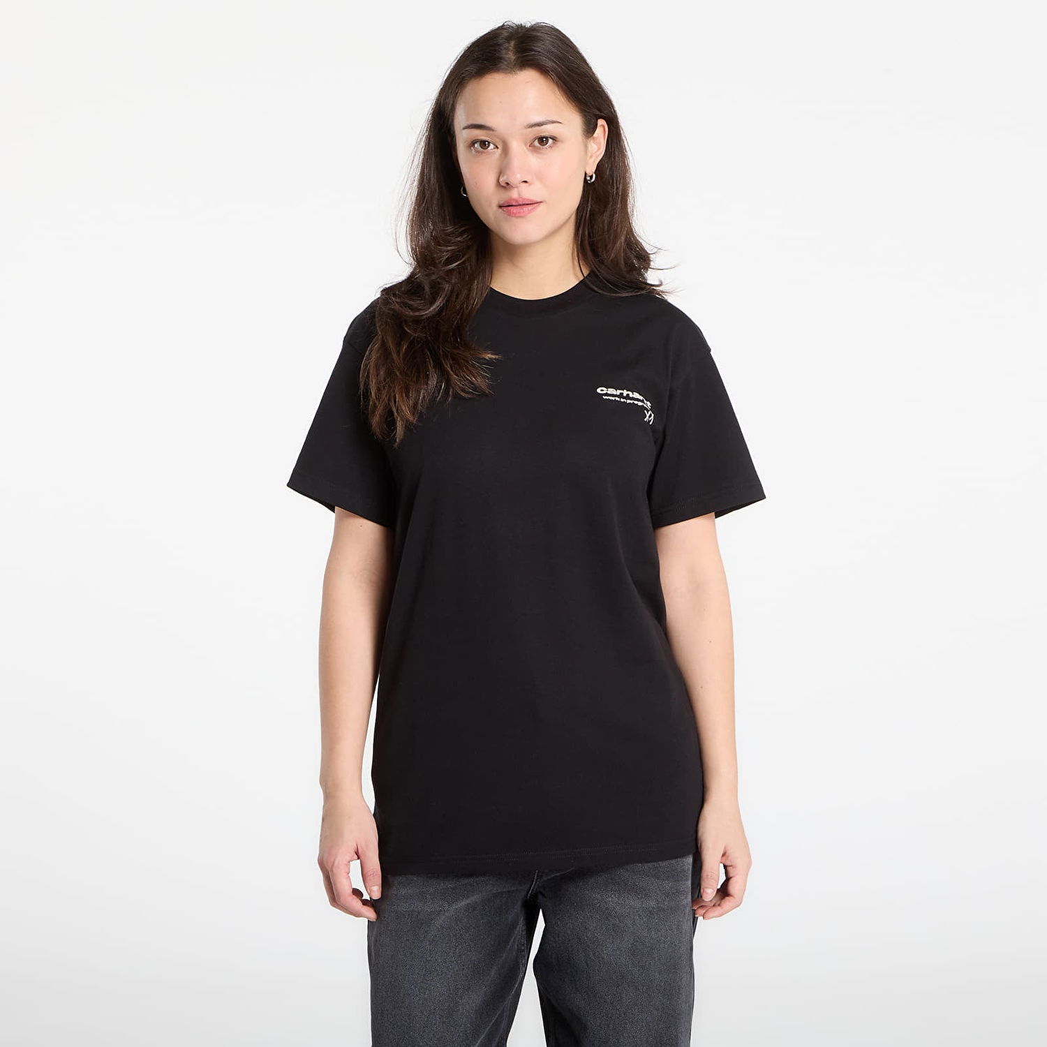 Tričko Carhartt WIP Short Sleeve Garble T-Shirt Čierna | I036007.89XX, 0