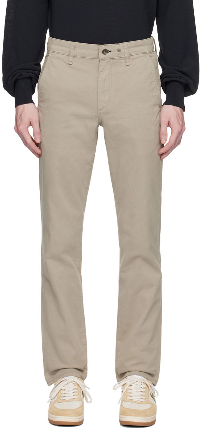 Nohavice rag & bone Rag & Bone Slim-Fit Trousers Béžová | MBW22S712336ML, 0