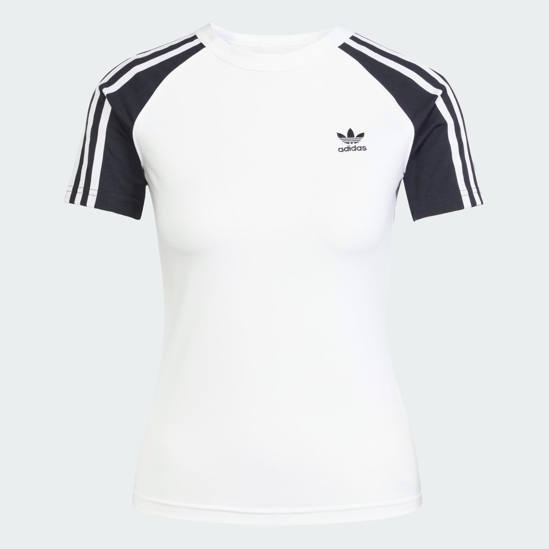 3-Stripes Raglan Slim T-Shirt