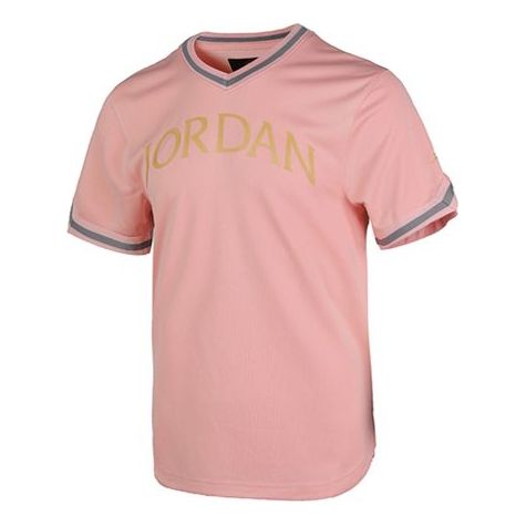 Tričko Jordan Jordan Alphabet Sports Short Sleeve T-Shirt Ružová | AV0183-623