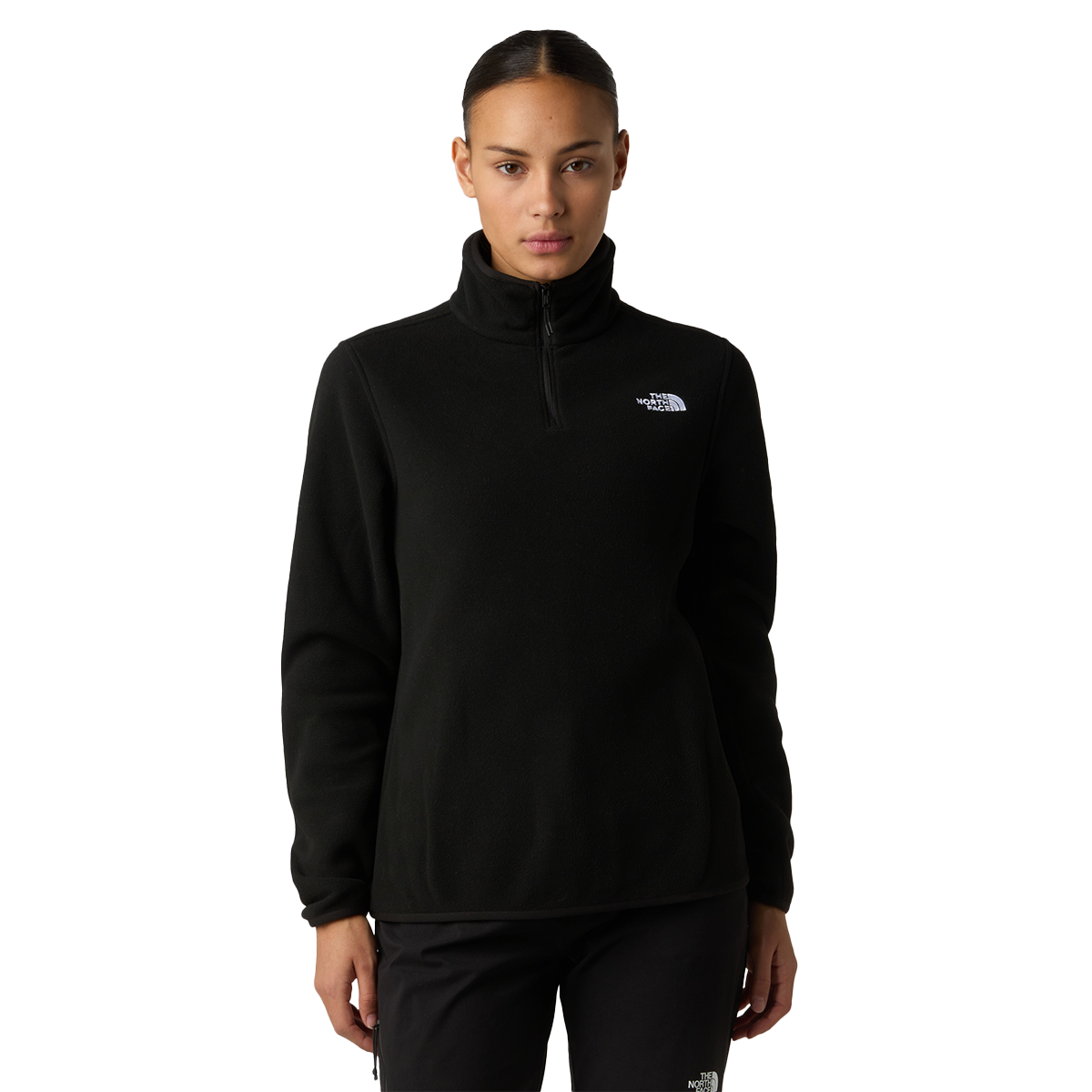 Bunda The North Face Glacier 1/4 Zip Fleece Jacket Čierna | NF0A8D2JJK31, 0