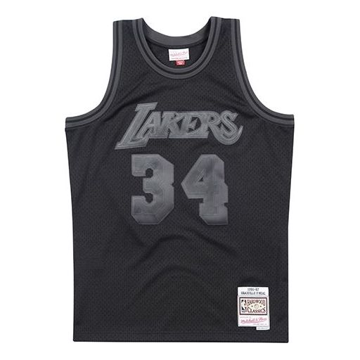 Dres Mitchell & Ness Mitchell & Ness LA Lakers Shaq O'Neal 34 Jersey Čierna | BA8A2J-LAL-K-MLL