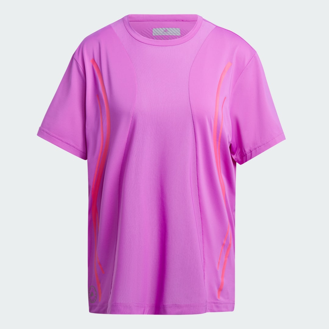 Tričko adidas Performance Stella McCartney x TruePace Running Fialová | IW1149, 1