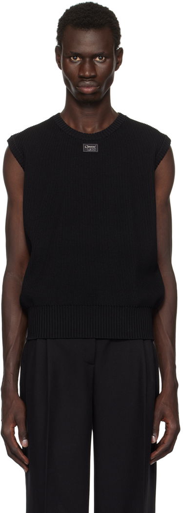 Sveter Coperni Coperni Knit Sleeveless Vest Čierna | ML115Y3003MEN, 0