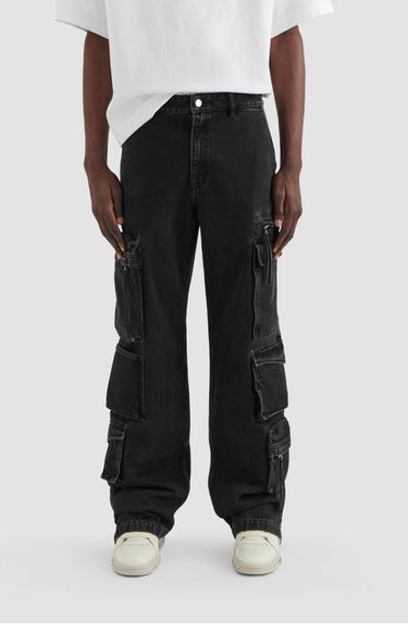 Cargo nohavice AXEL ARIGATO Utility Cargo Jeans Čierna | A2186001, 8
