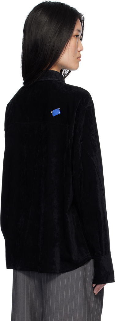 Košeľa ADER ERROR Velvet Shirt Čierna | BN01FWSH0108BK, 2