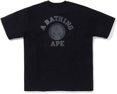 Tričko BAPE Bape x Neighborhood College Tee Black Velikost: XL Čierna | 1J23-110-901-BLACK, 1