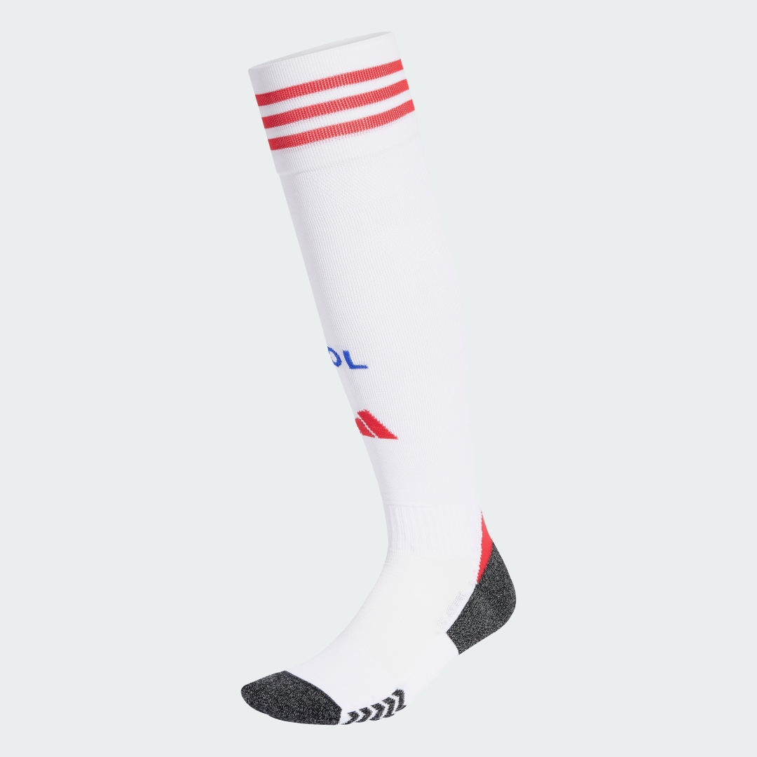 Ponožky adidas Performance Olympique Lyon 25/26 Home Socks Biela | JD1425, 0