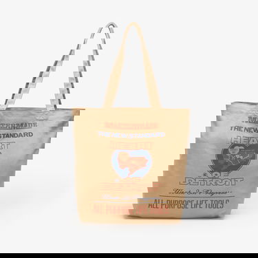 Tote bag Carhartt WIP Work In Progress Heart of Detroit Canvas Graphic Tote Arcan Print Béžová | I033975.34GXX, 0