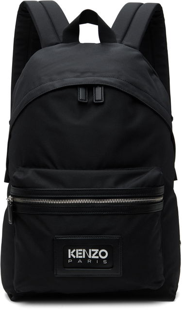 Batoh KENZO Black Paris graphy Backpack Čierna | FE55SA703B11, 0