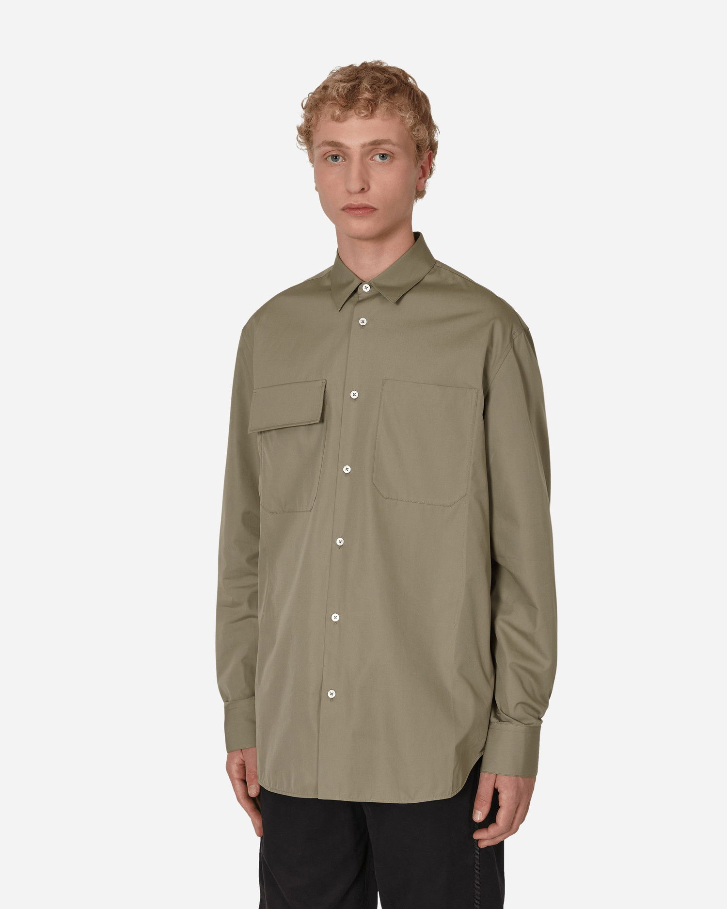 Košeľa Jil Sander Cotton Shirt Zelené | J23DL0002 317, 1