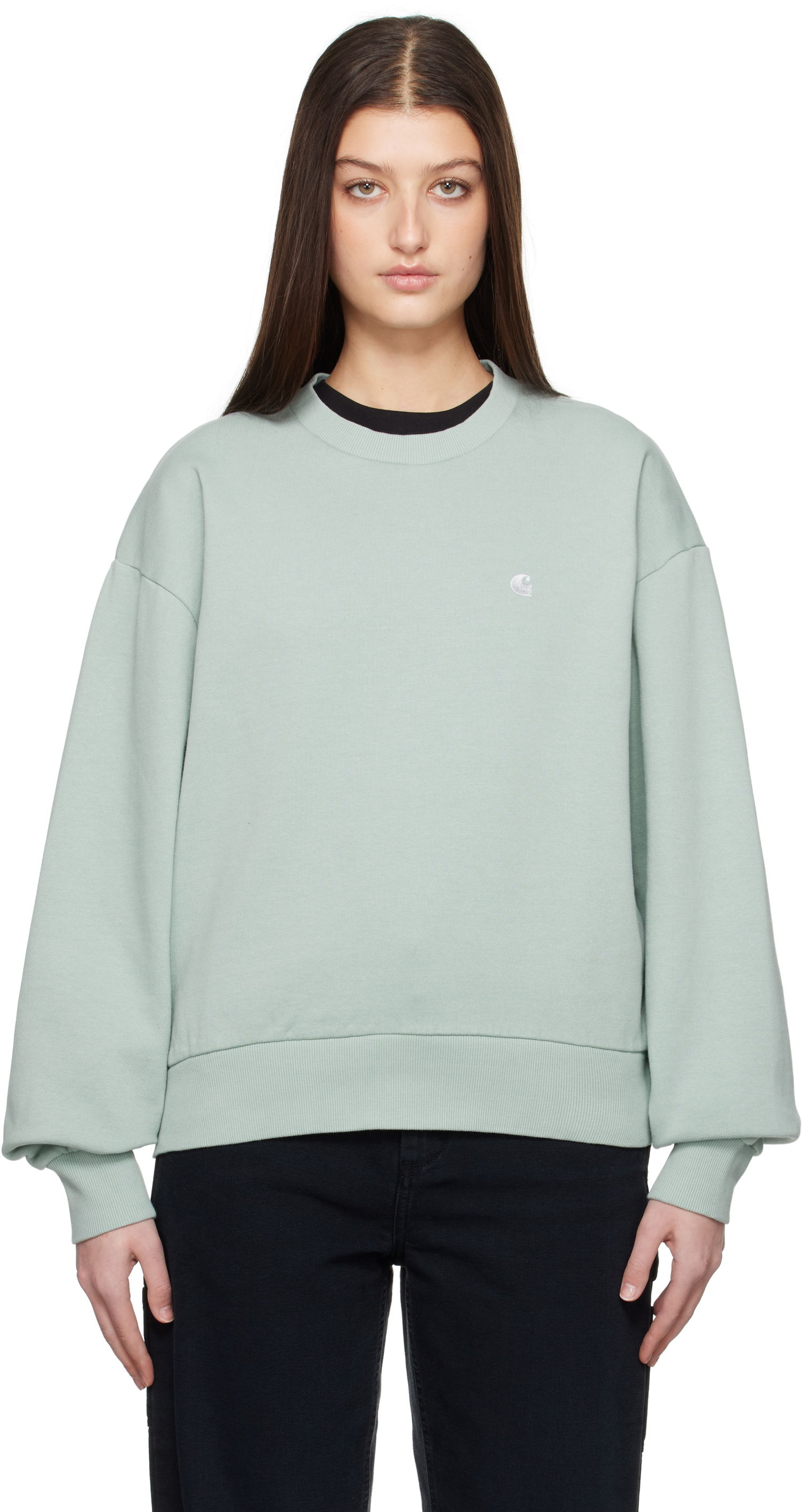 Sveter Carhartt WIP Carhartt WIP Casey Sweatshirt Zelené | I032643 2O3XX, 0