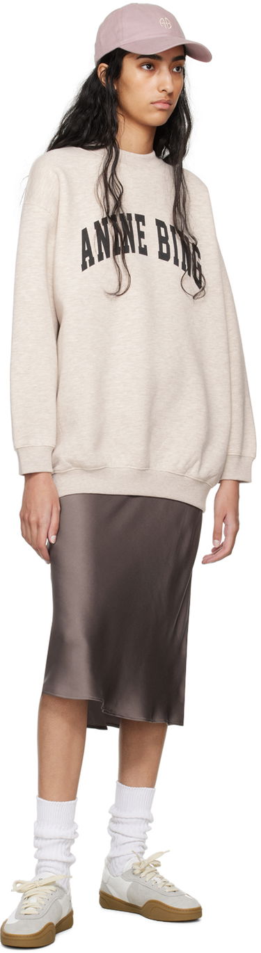 Mikina Anine Bing Tyler Off-White Sweatshirt Béžová | A-08-5428-243, 3