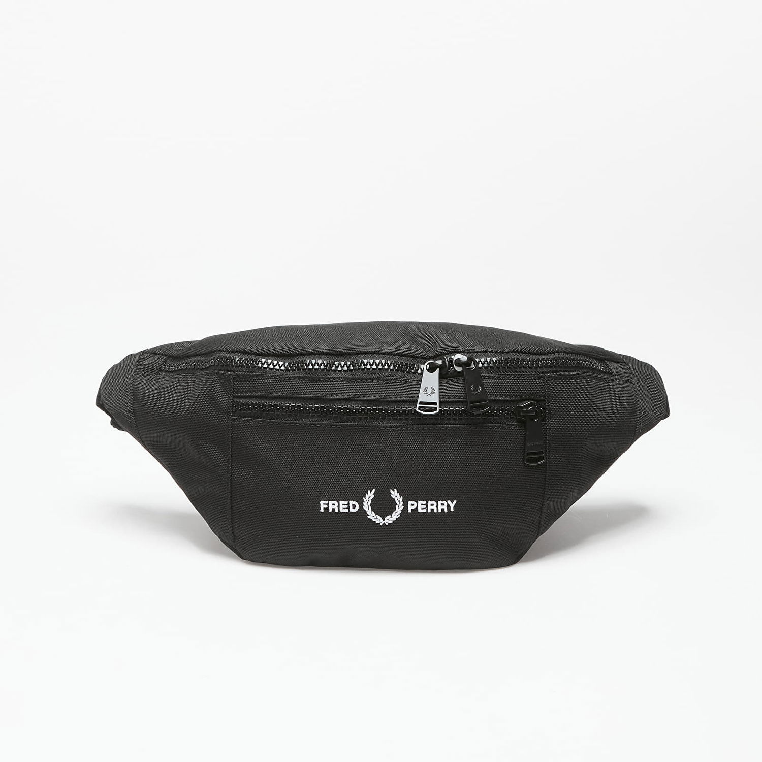 Ľadvinka Fred Perry Polyester Flp Crossbody Bag Black Čierna | L7292 102, 0