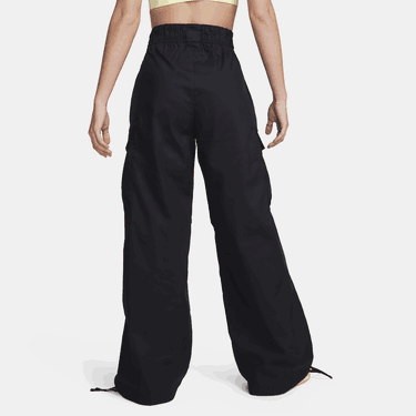 Nohavice Nike Sportswear High-Waisted Loose Woven Pants Čierna | FV4969-010, 1