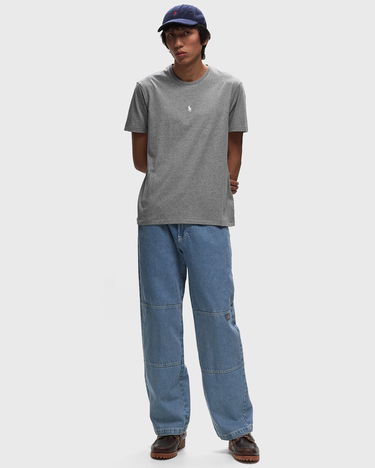 Tričko Polo by Ralph Lauren Polo Ralph Lauren Custom-Slim-Fit Jersey-T-Shirt - Šedá | 710839046047, 3