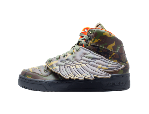 Tenisky a topánky adidas Originals JS Wings Jeremy Scott Camo Šedá | G50726