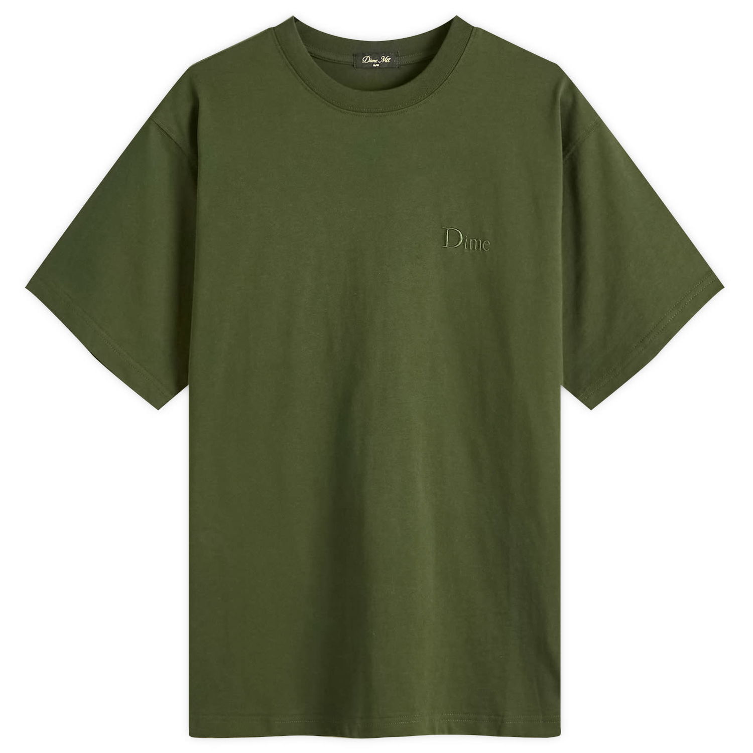Tričko Dime Dime Classic Small Logo T-Shirt, Size Large Zelené | DIMESP2550FOR, 0