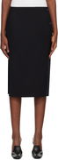 Oblique Tailored Midi Skirt