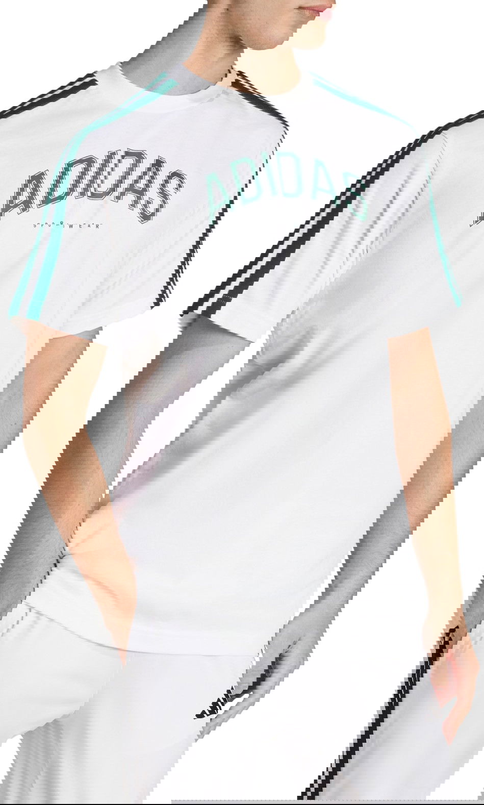 Tričko adidas Performance Sportswear Collegiate Graphic Tee Biela | jj3868, 0