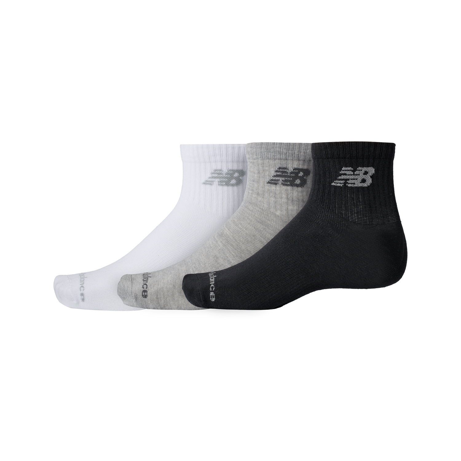 Ponožky New Balance Quarter Socks 3-Pack Rôznofarebný | NBLAS51413WM, 0