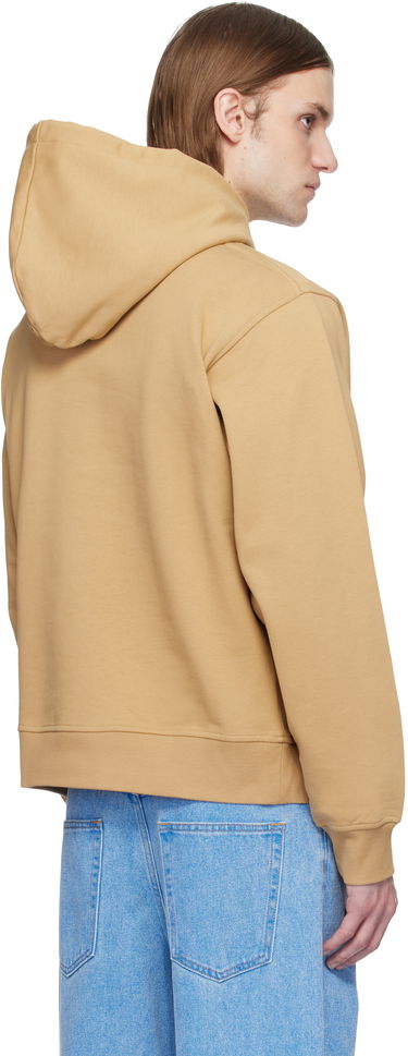 Mikina Marni Marni Caos Logo Print Hoodie Béžová | FUMU0137P3 USCX48, 2
