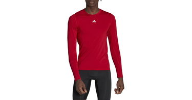 Tričko adidas Originals Techfit Tee Červená | hp0639, 1