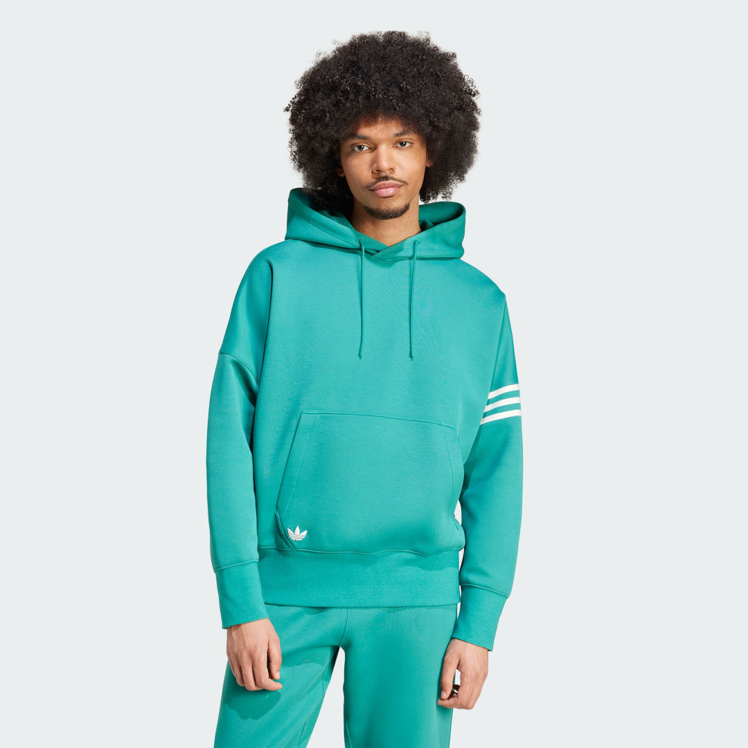 Mikina adidas Performance Neuclassics Hoodie Zelené | JF9142, 0