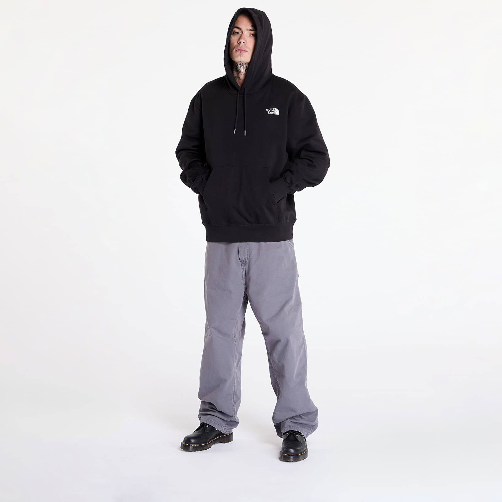 Sweatshirt Essential Relaxed Hoodie TNF Black S