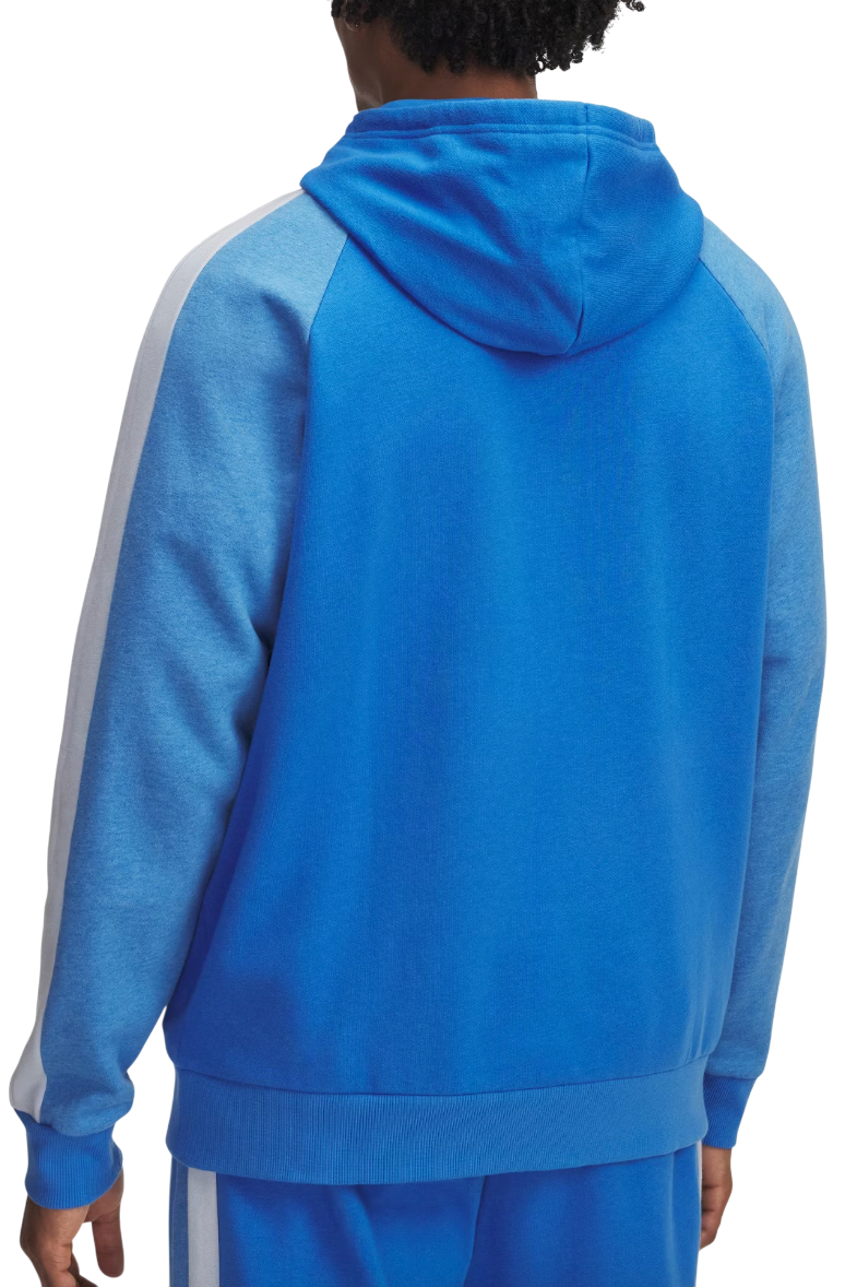 Mikina Under Armour Rival Flc CB Hoodie Modrá | 6003958-402, 1