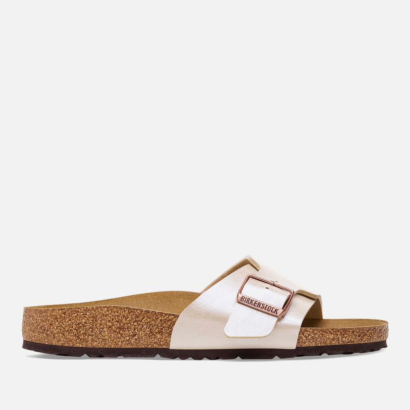 Tenisky a topánky Birkenstock Women's Catalina Graceful Slim Fit Single Strap Sandals - Pearl White Béžová | 1026631