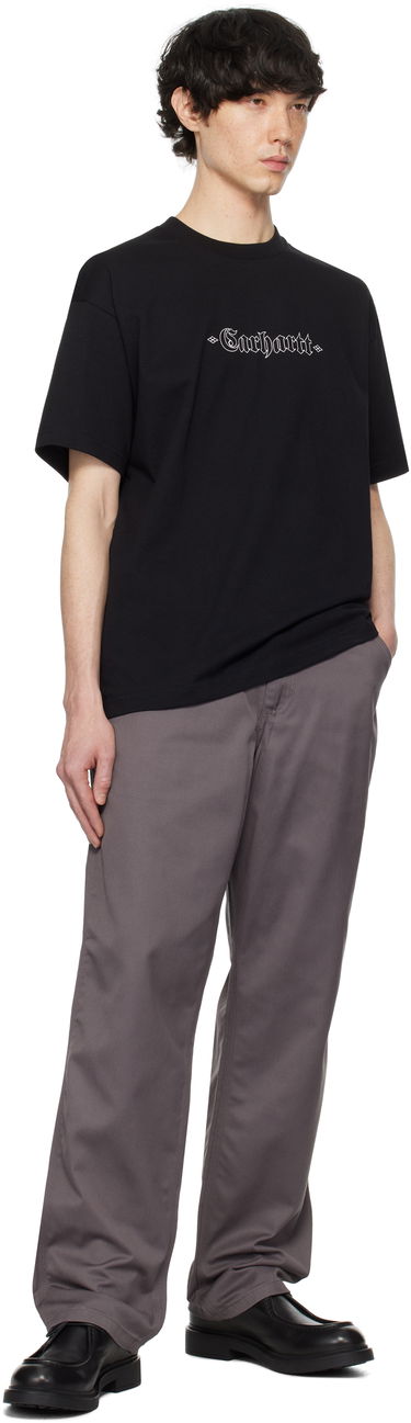 Cargo nohavice Carhartt WIP Rinsed Cotton Straight Leg Pants Béžová | I034907_75, 4