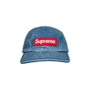 Šiltovka Supreme Washed Chino Twill Camp Cap Modrá | SS21H52 DENIM, 0